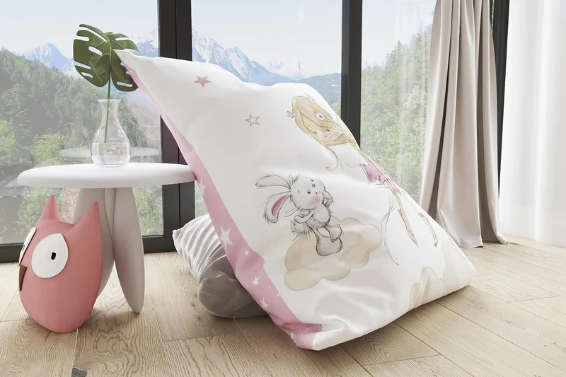 Kinder Sitzsack mit waschbarem Bezug und Motiv