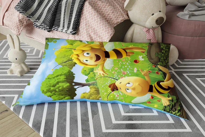 Kinder Sitzsack mit waschbarem Bezug und Motiv