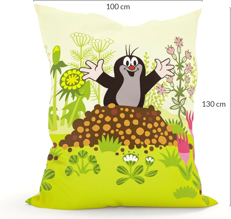 Kinder Sitzsack mit waschbarem Bezug und Motiv