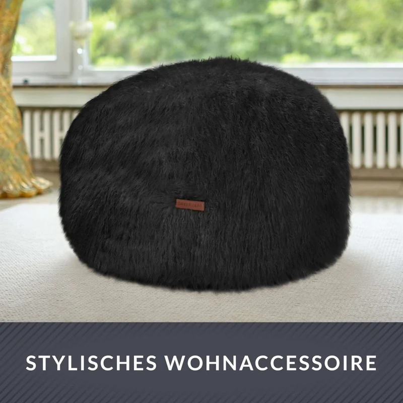 Stay Sitzhocker aus Kunstfell