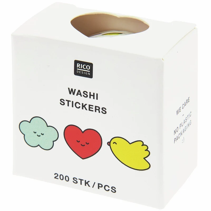 WASHI STICKERS CHINGU - 200 PCS