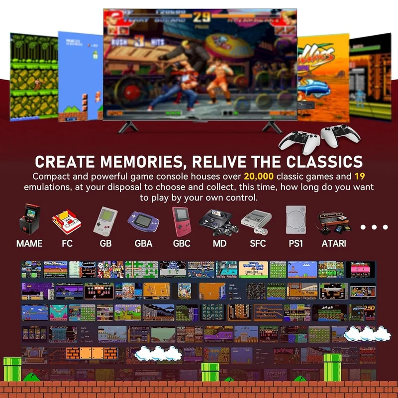 BADGOAL 2025 New Retro Game Console
