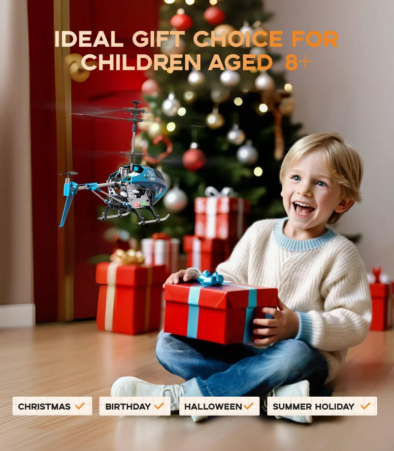 SYMA RC Helicopter Toy with 16Mins