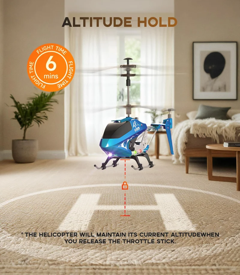 SYMA RC Helicopter Toy with 16Mins
