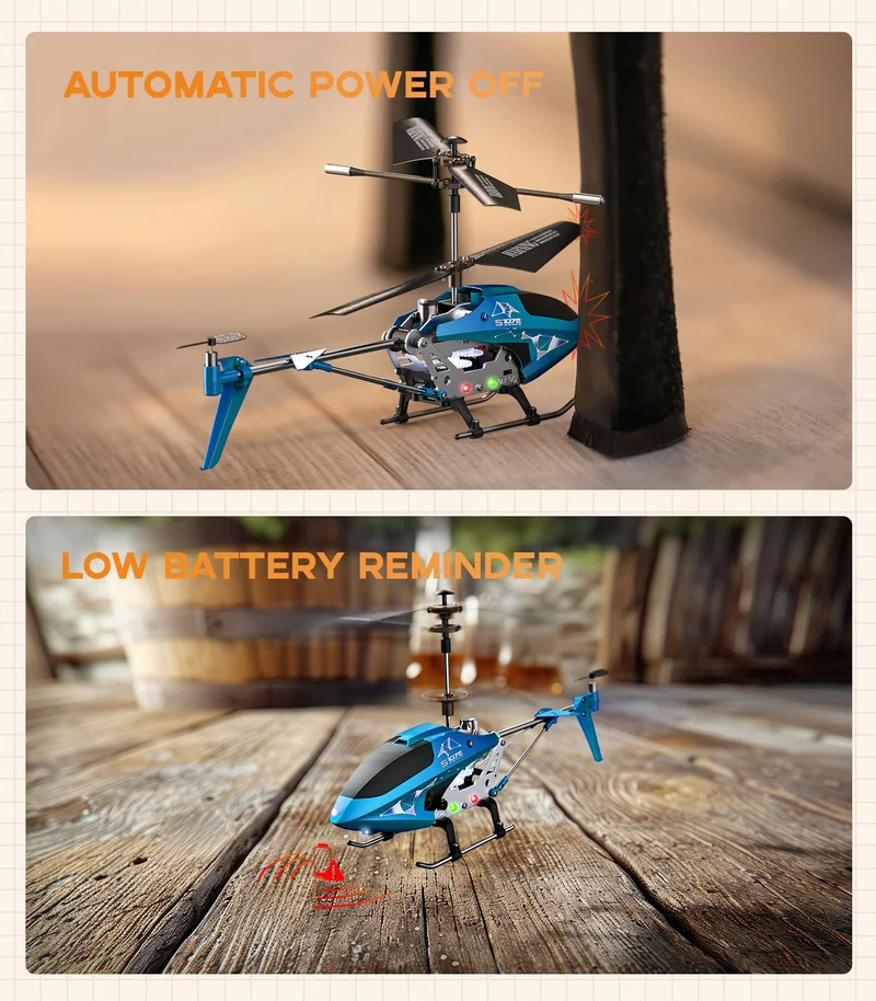 SYMA RC Helicopter Toy with 16Mins