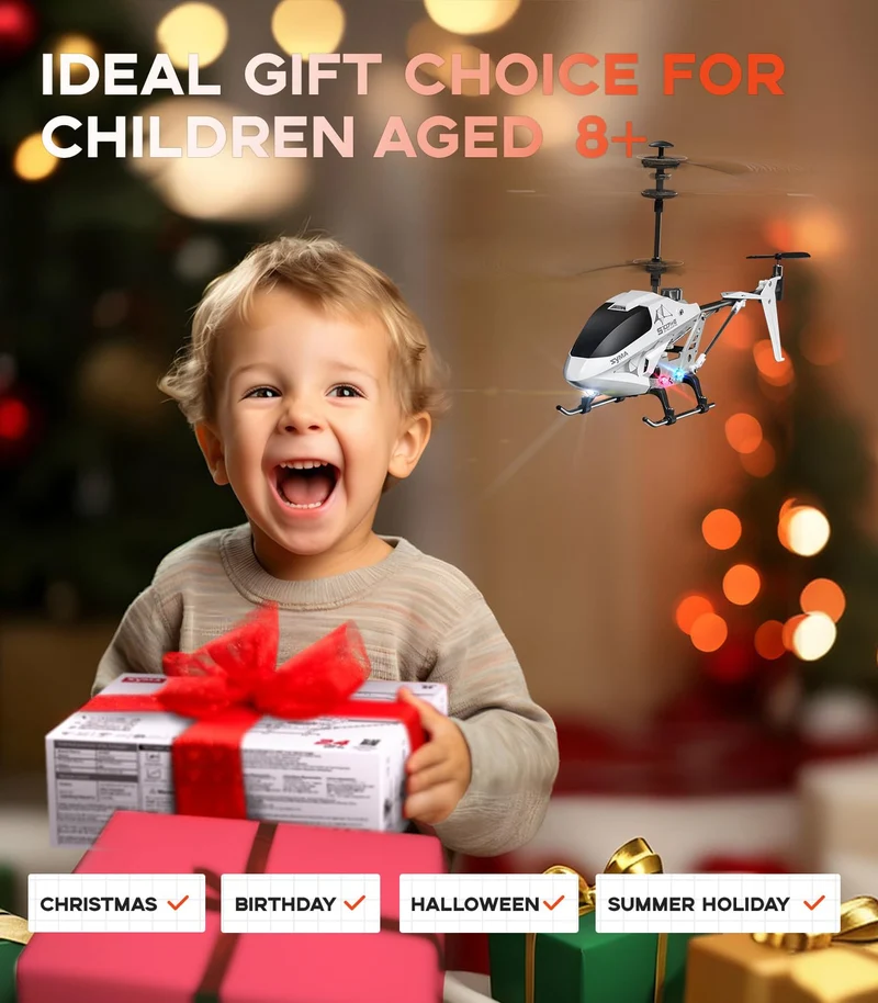 SYMA RC Helicopter Toy with 16Mins