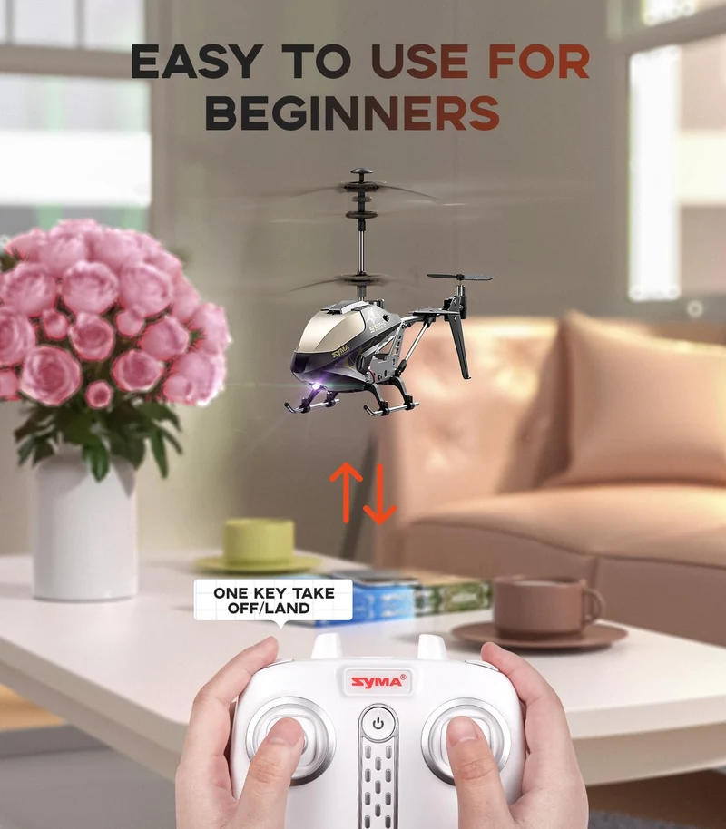 SYMA RC Helicopter Toy with 16Mins