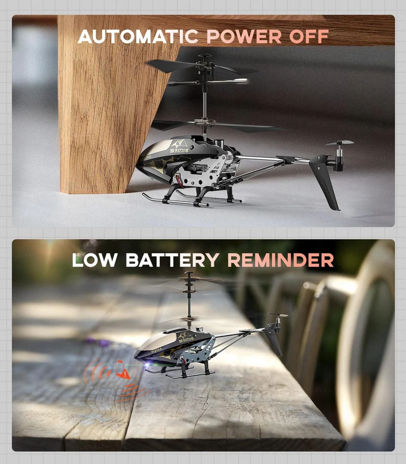 SYMA RC Helicopter Toy with 16Mins