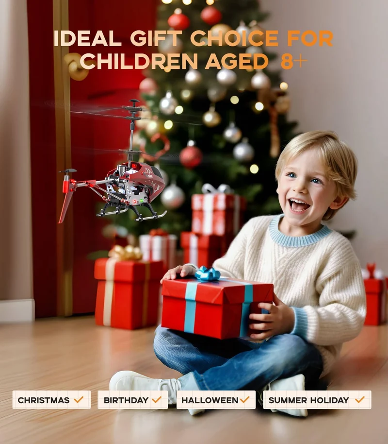 SYMA RC Helicopter Toy with 16Mins
