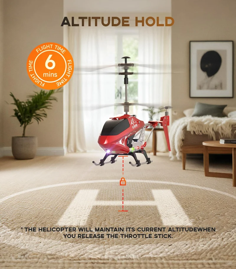 SYMA RC Helicopter Toy with 16Mins
