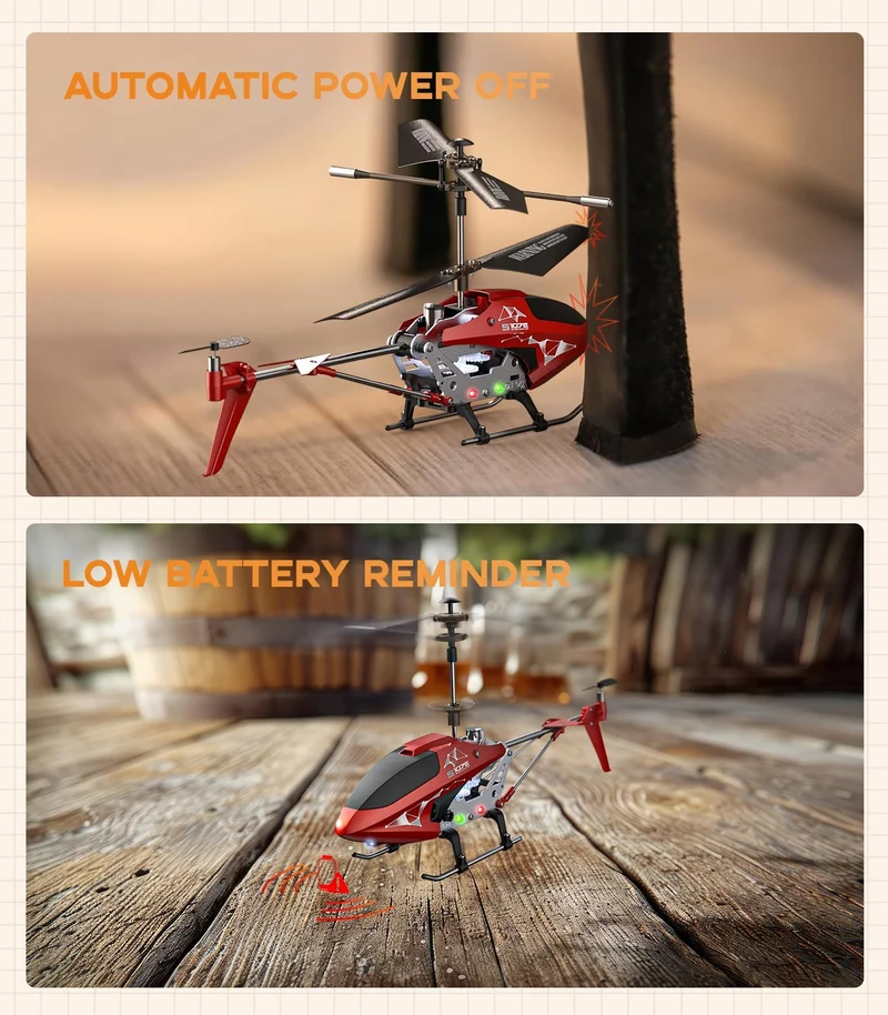 SYMA RC Helicopter Toy with 16Mins