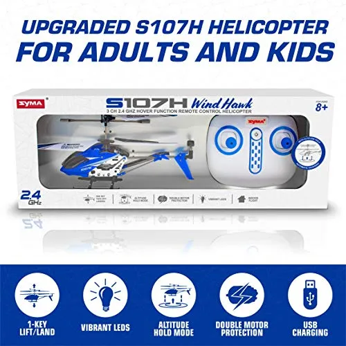 SYMA RC Helicopter Toy with 16Mins