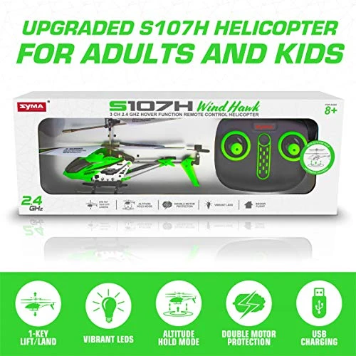 SYMA RC Helicopter Toy with 16Mins