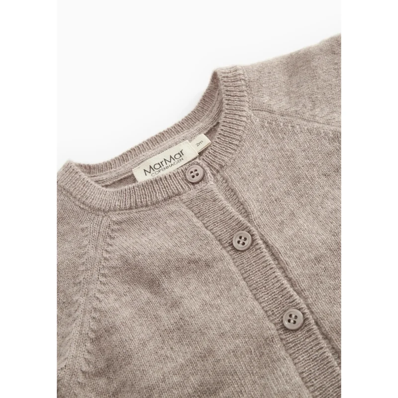 TAMLA CASHMERE CARDIGAN - ALPACA MELANGE