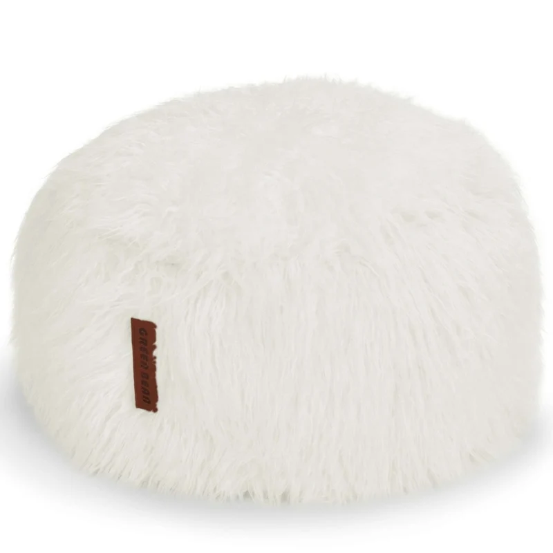 XXL Pouf aus Kunstfell