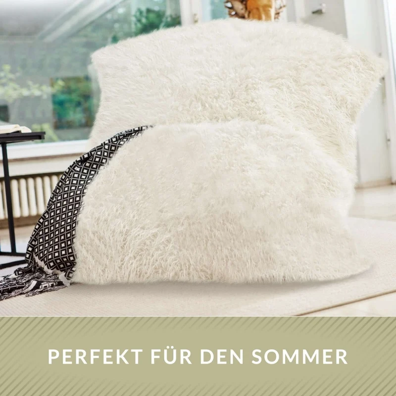 Square Riesensitzsack aus Kunstfell