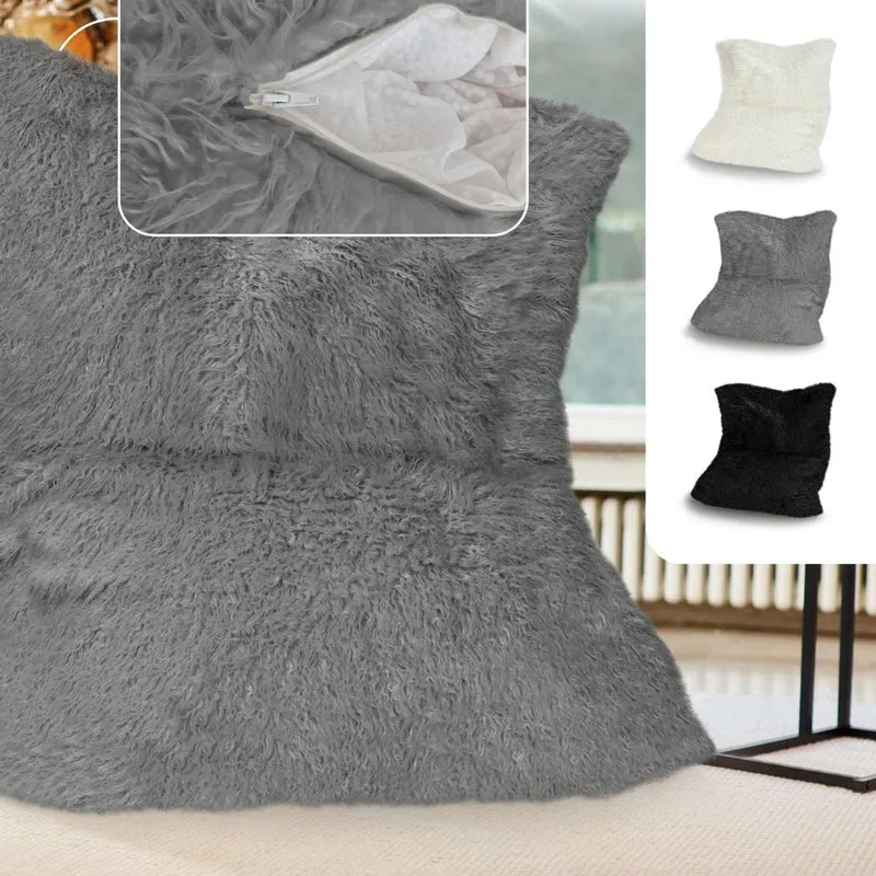 Square Riesensitzsack aus Kunstfell