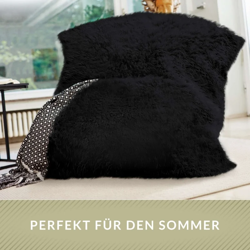 Square Riesensitzsack aus Kunstfell