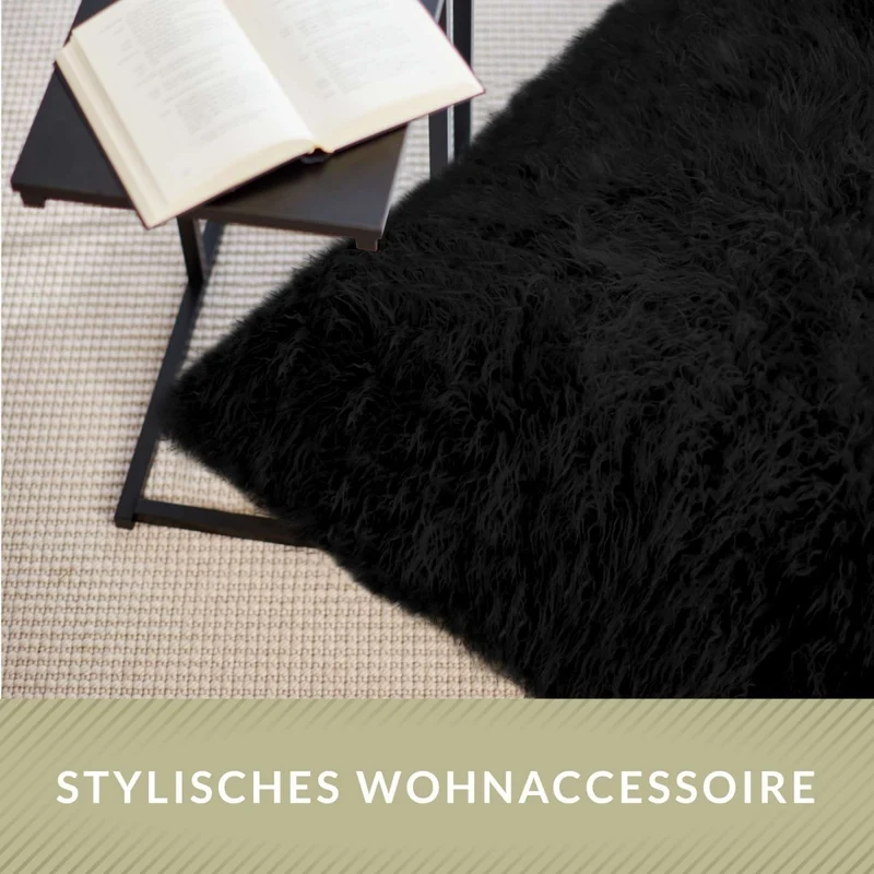 Square Riesensitzsack aus Kunstfell
