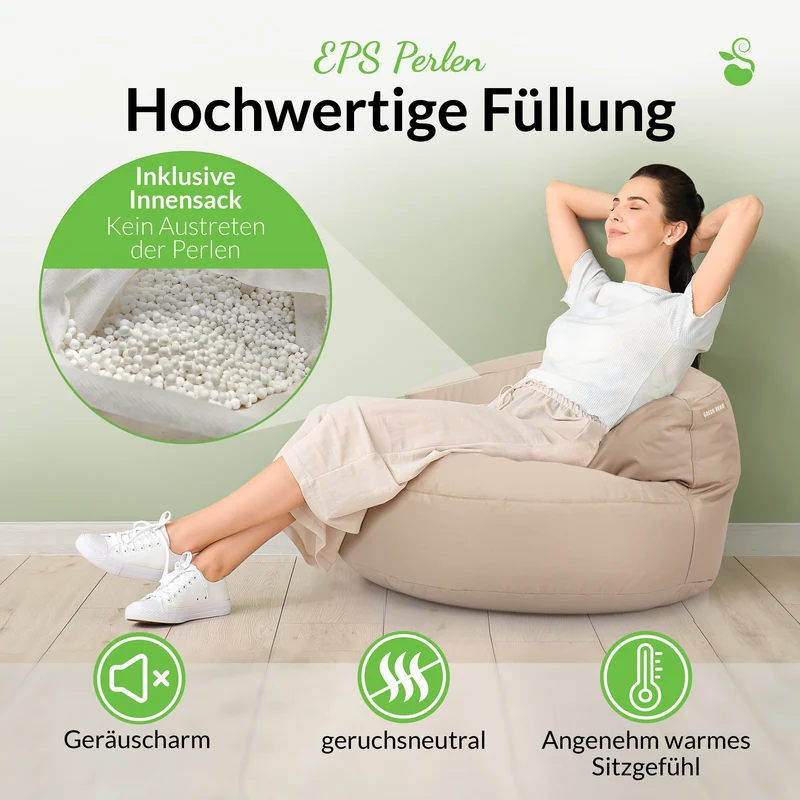 Sitzsacksofa aus PVC