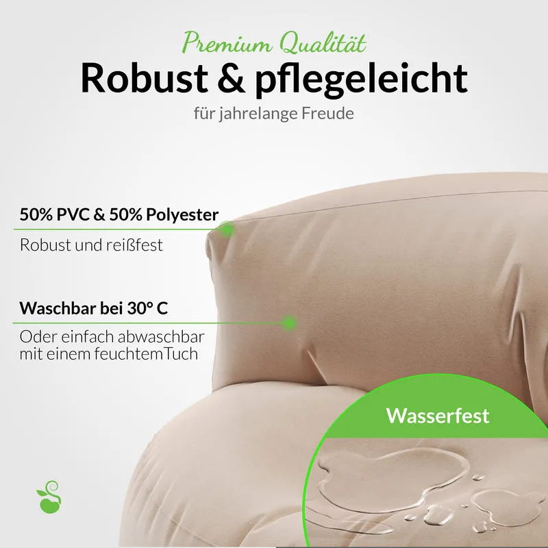 Sitzsacksofa aus PVC