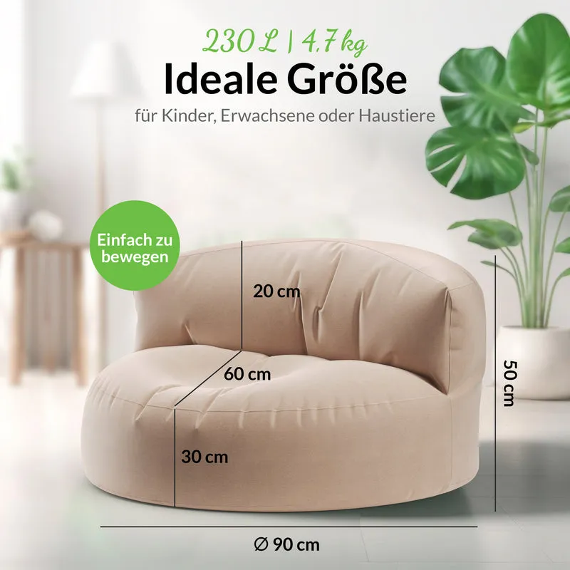 Sitzsacksofa aus PVC