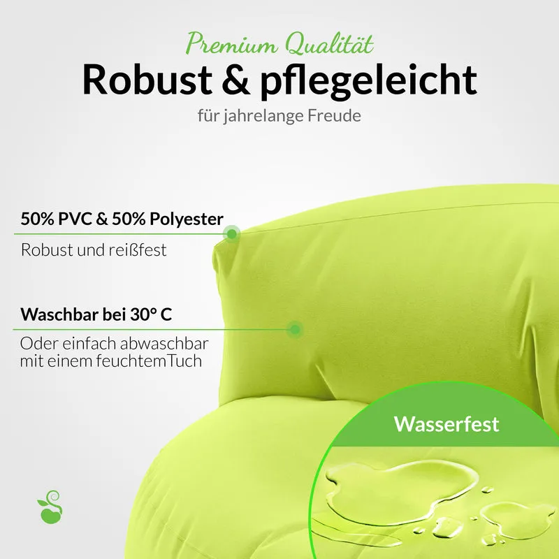 Sitzsacksofa aus PVC