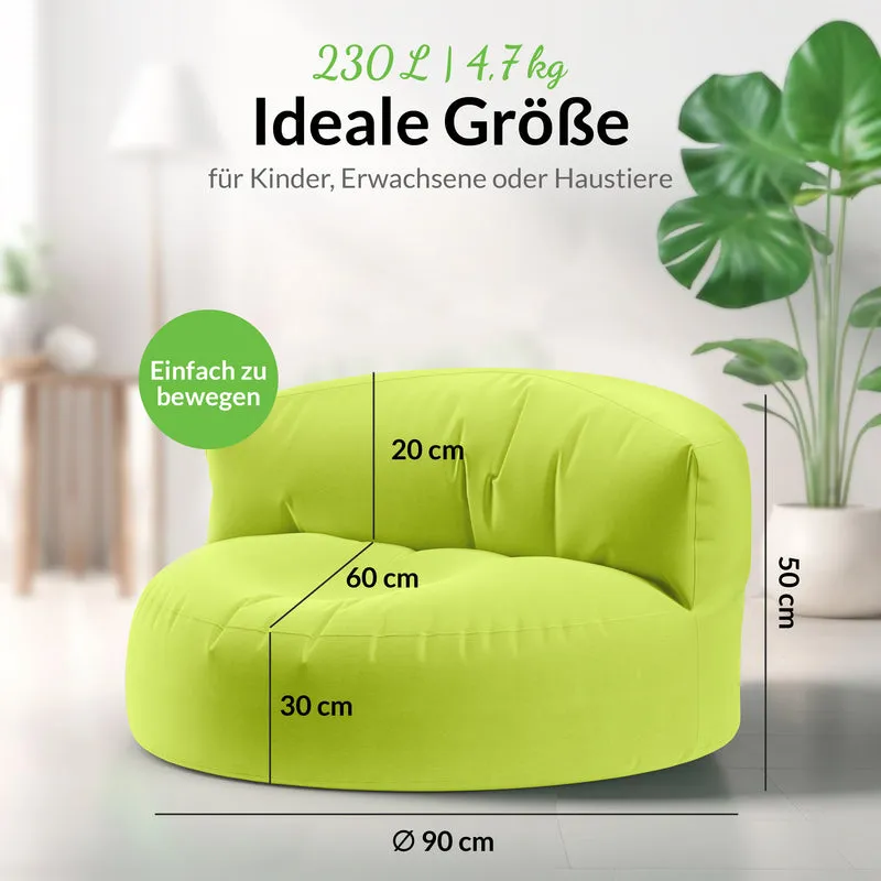 Sitzsacksofa aus PVC