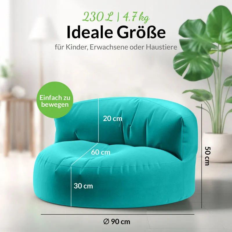 Sitzsacksofa aus PVC