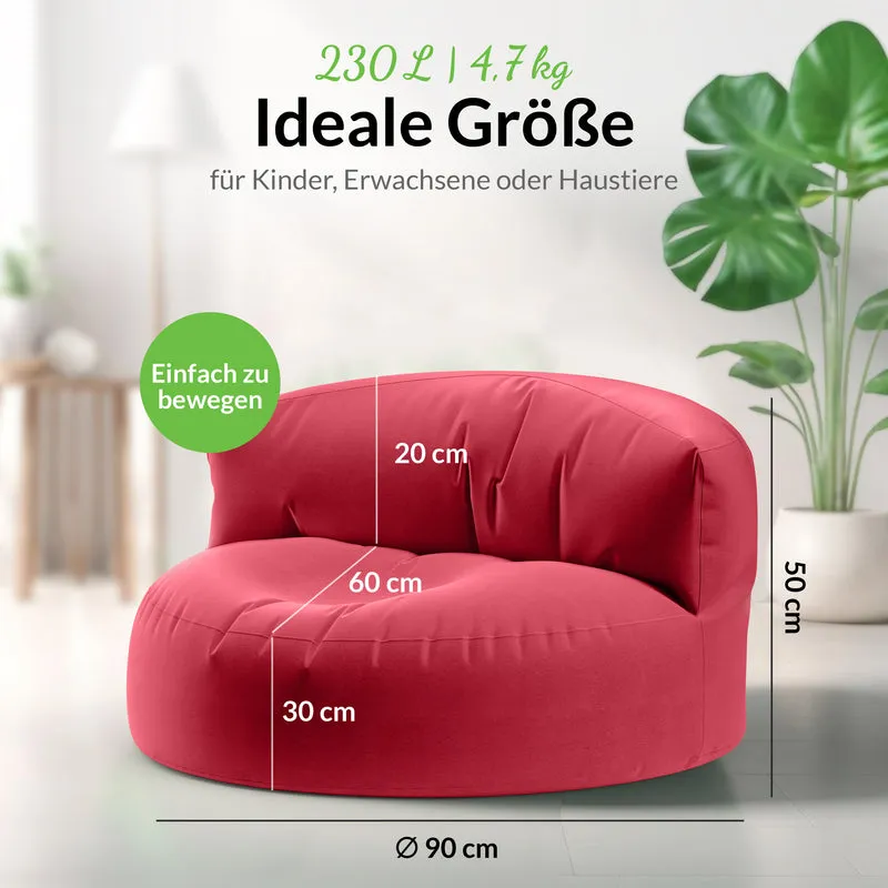 Sitzsacksofa aus PVC