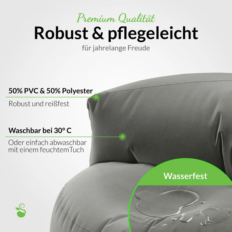 Sitzsacksofa aus PVC