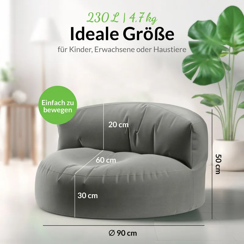 Sitzsacksofa aus PVC