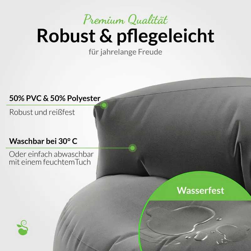Sitzsacksofa aus PVC
