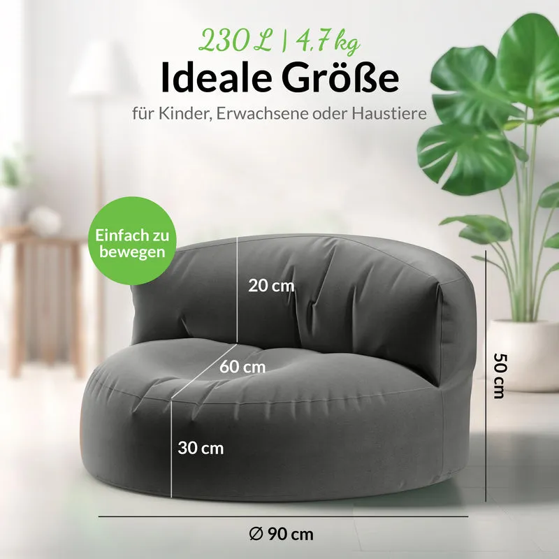 Sitzsacksofa aus PVC
