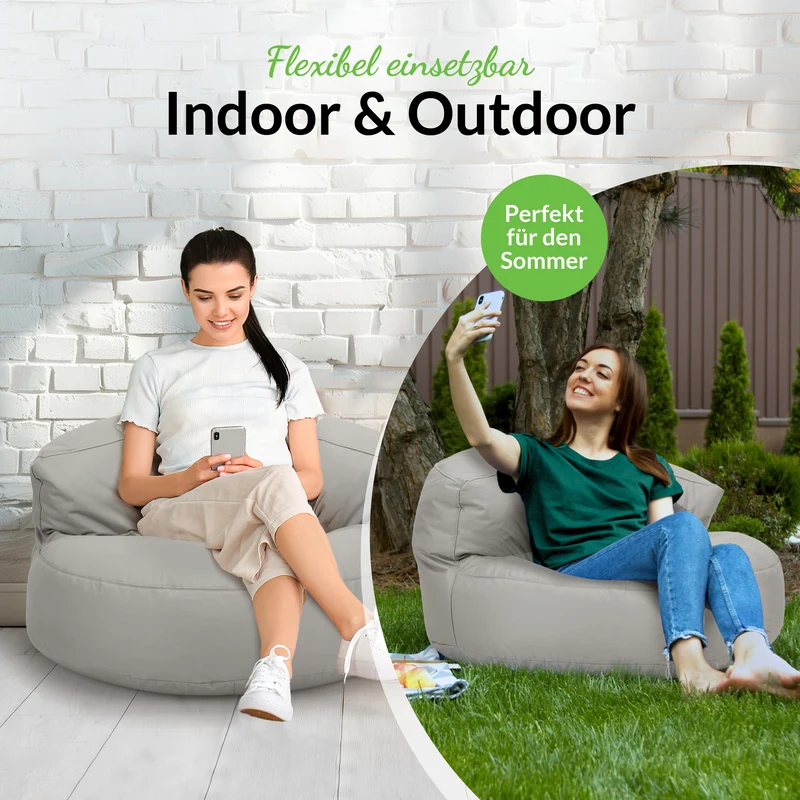 Sitzsacksofa aus PVC