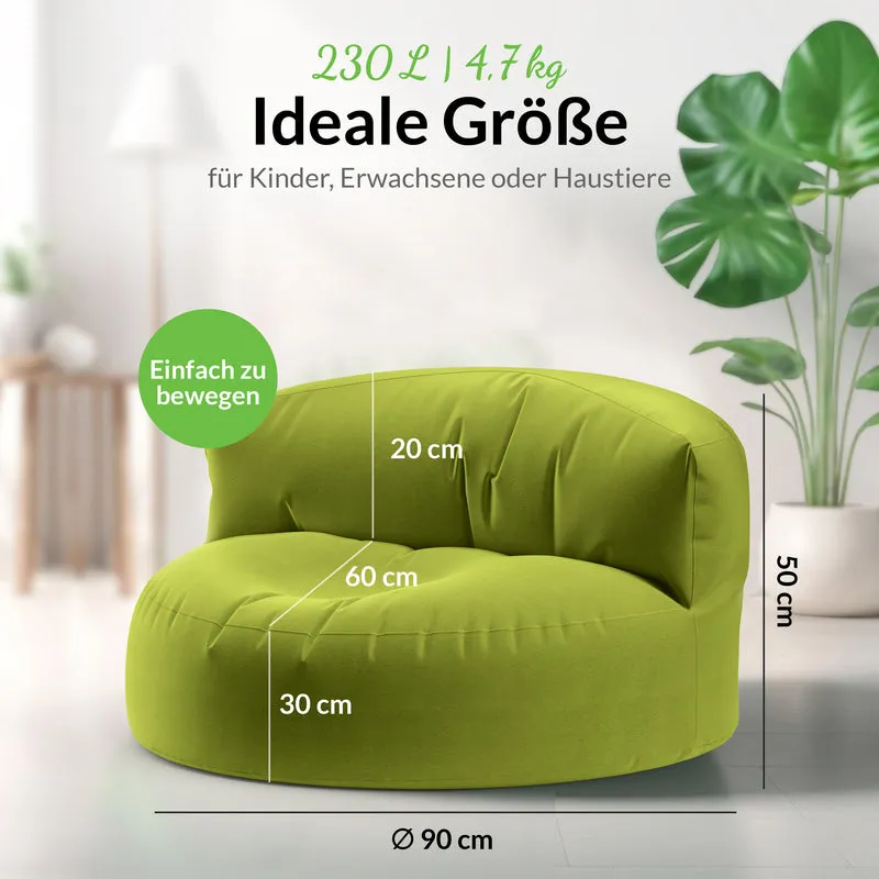 Sitzsacksofa aus PVC