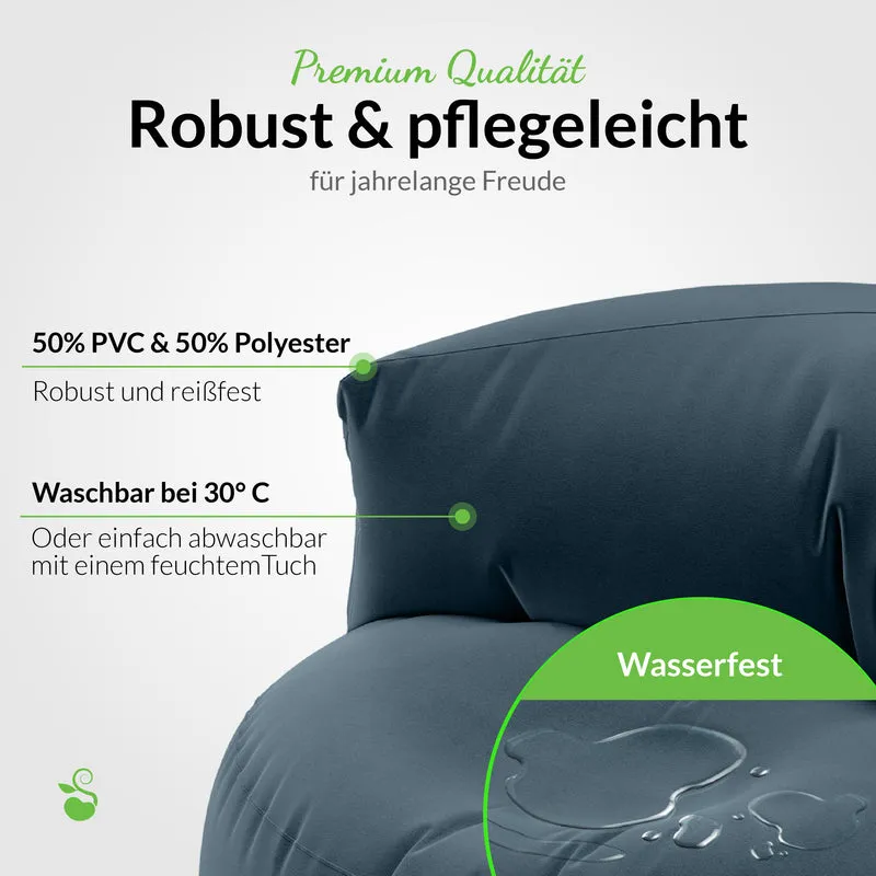 Sitzsacksofa aus PVC