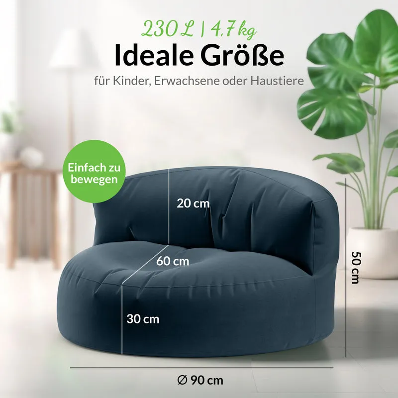 Sitzsacksofa aus PVC