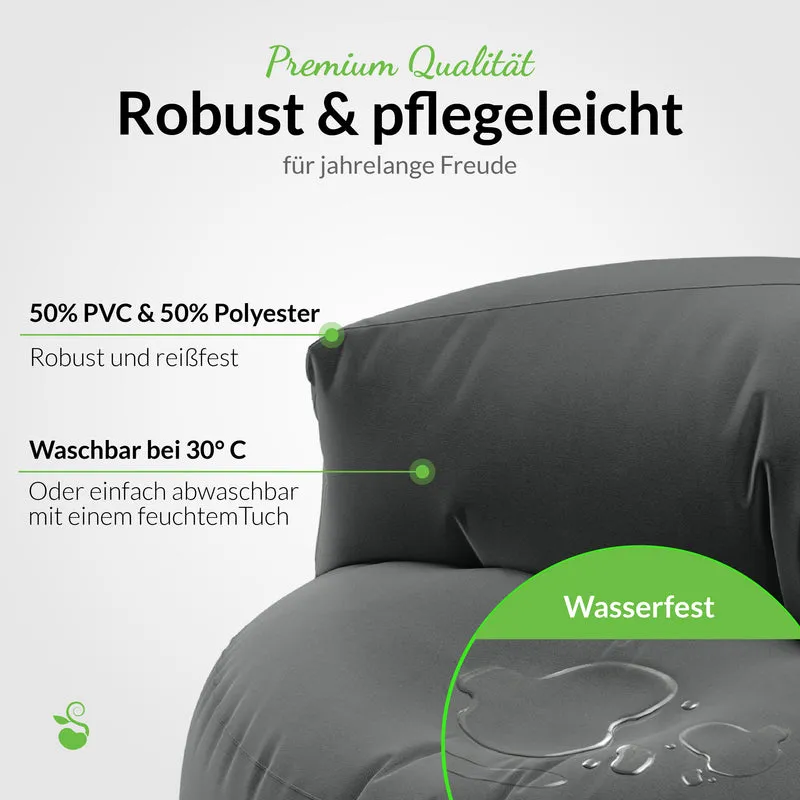 Sitzsacksofa aus PVC