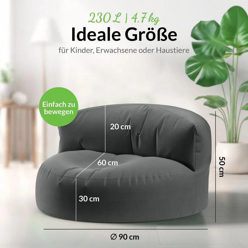 Sitzsacksofa aus PVC