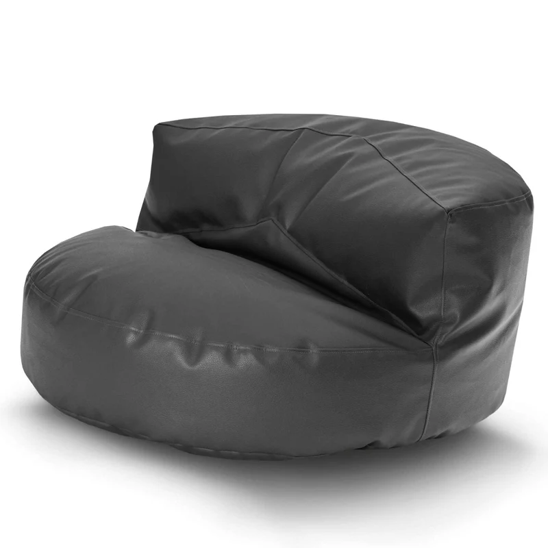 Sitzsacksofa aus Kunstleder