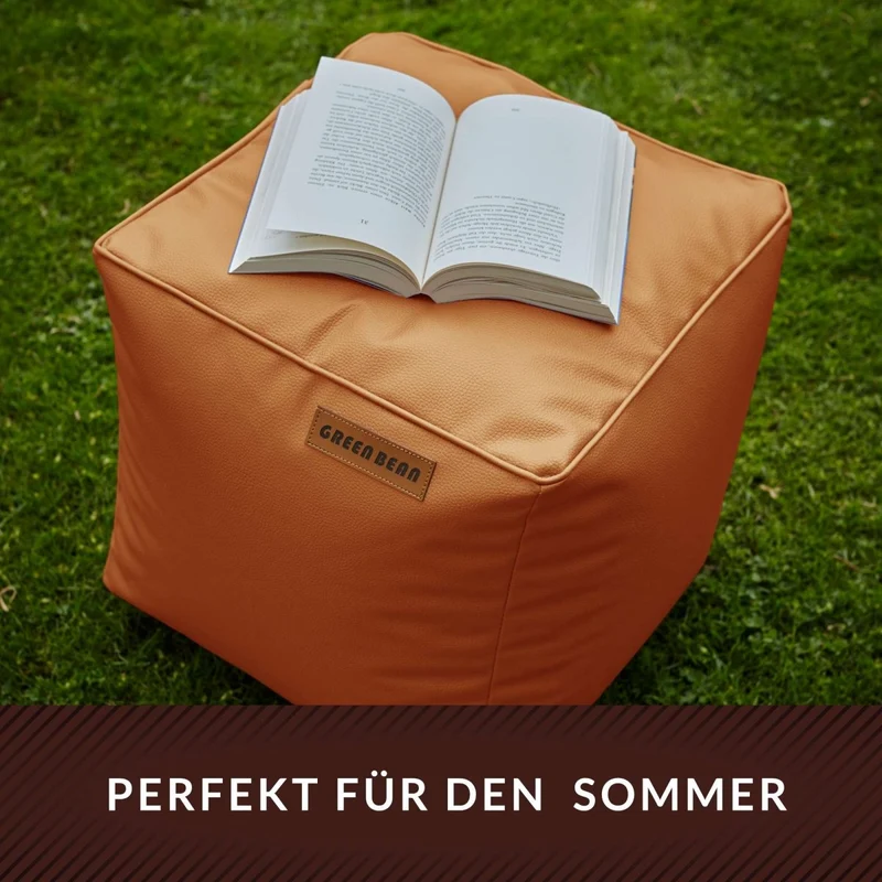 Cube Sitzhocker aus Kunstleder