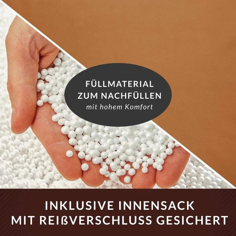 Cube Sitzhocker aus Kunstleder
