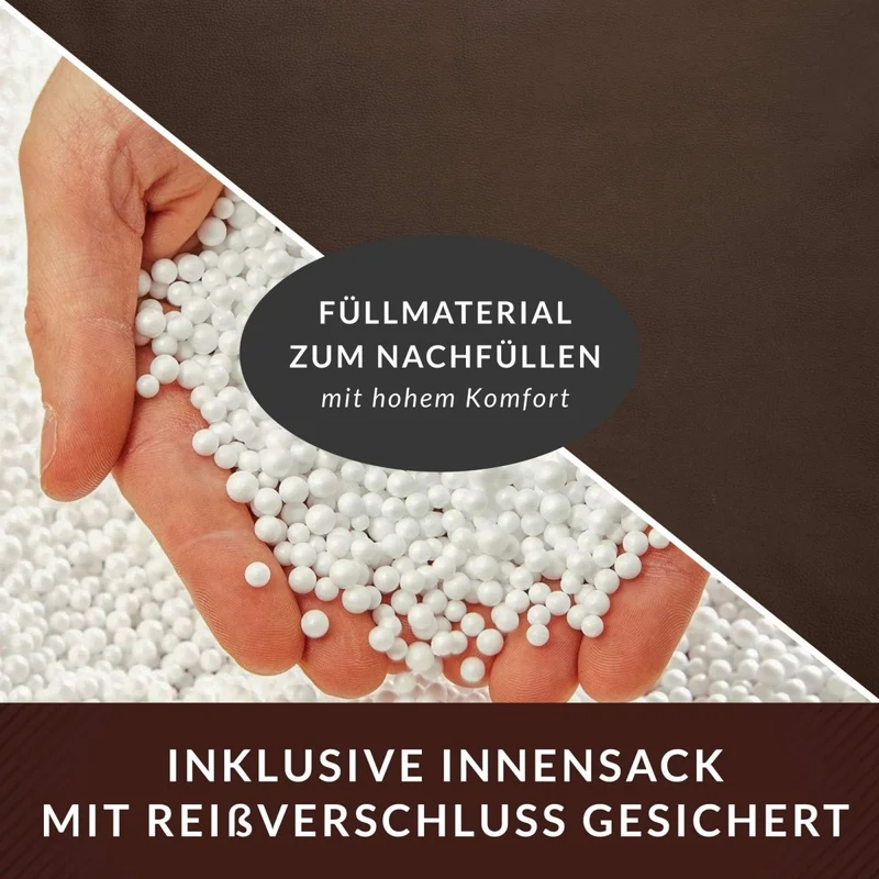 Cube Sitzhocker aus Kunstleder