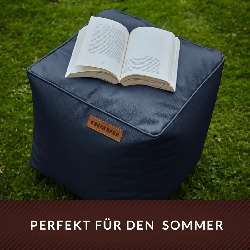Cube Sitzhocker aus Kunstleder