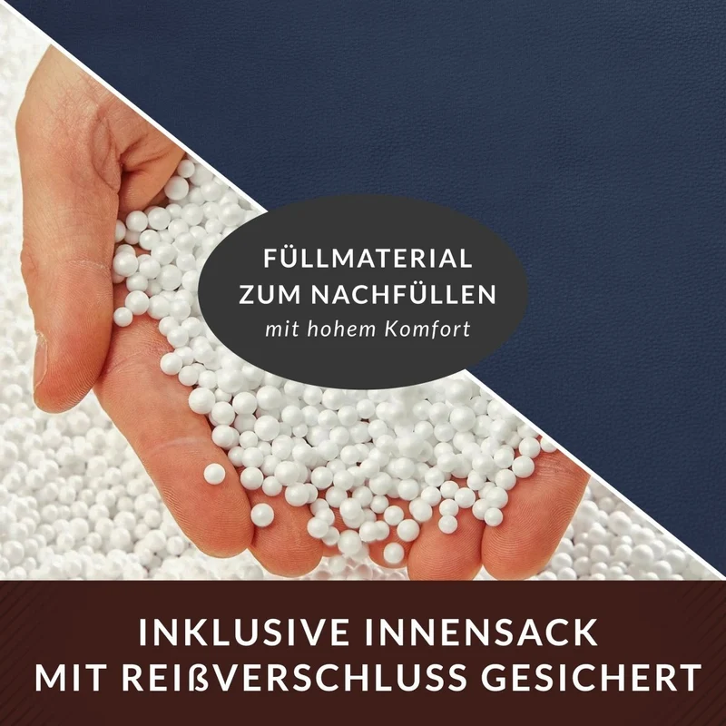 Cube Sitzhocker aus Kunstleder