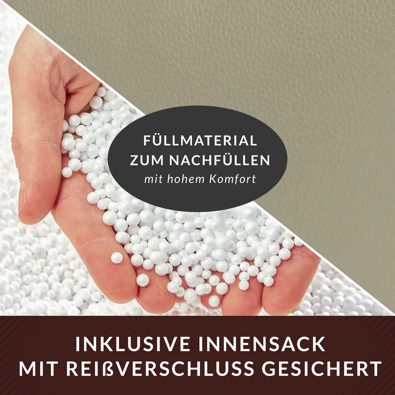 Cube Sitzhocker aus Kunstleder