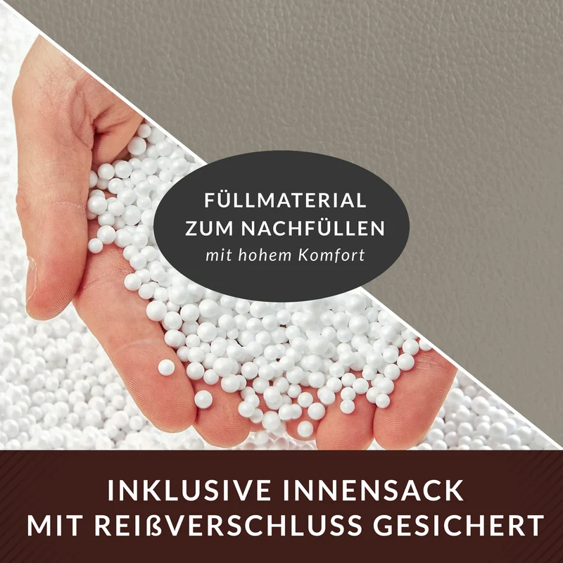 Cube Sitzhocker aus Kunstleder