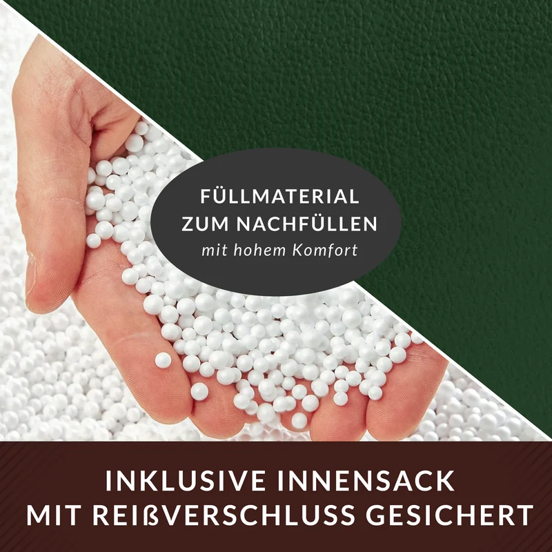 Cube Sitzhocker aus Kunstleder