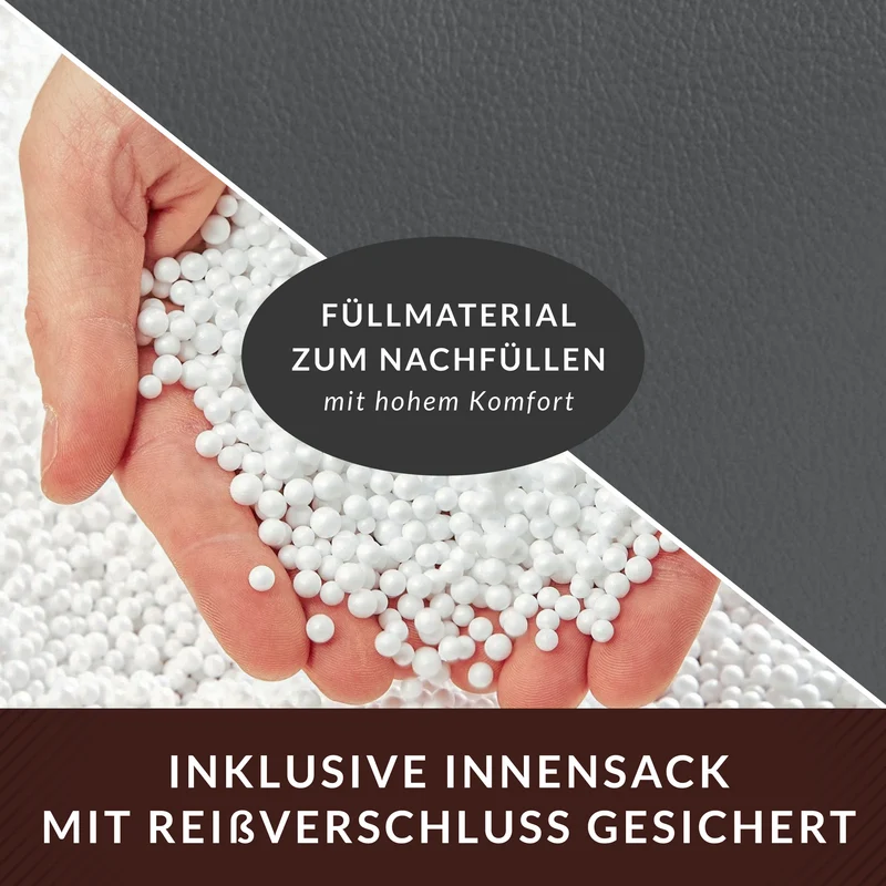 Cube Sitzhocker aus Kunstleder